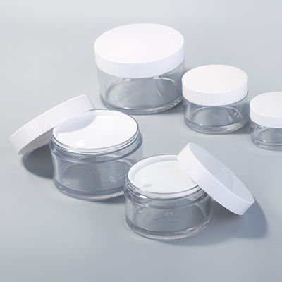 Facial 30g Wide Mouth Plastic Jars Containers 15Ml PET