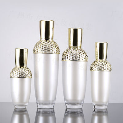 Acrylic 50ml Large Refillable Shampoo Bottles Plastic Cosmetic