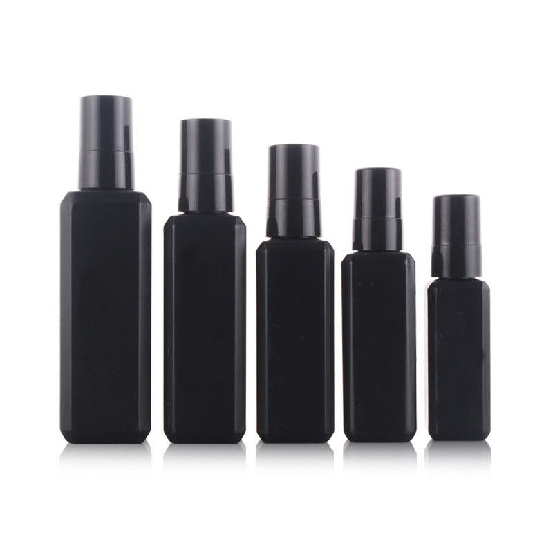 Square 150ml Plastic Nail Polish Bottles 12 Oz Spray Bottles