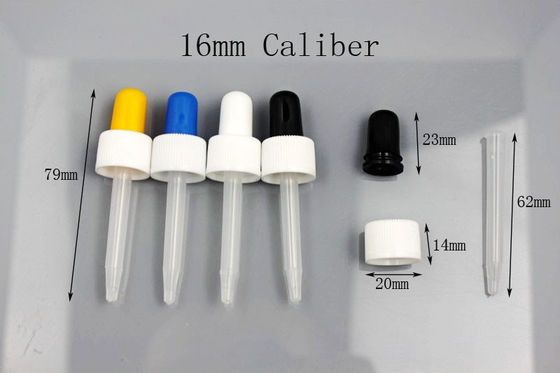 Duidelijke Gegalvaniseerd UV van de het Druppelbuisjefles van 60ml Plastic