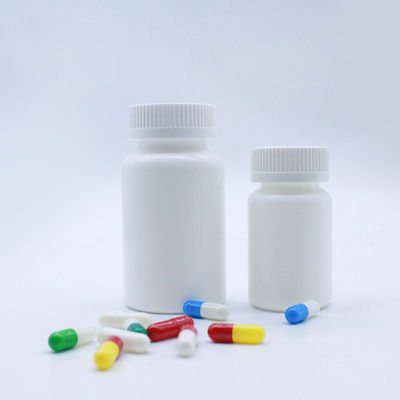PE 100ml het Kleine Plastic Brede de Mond van Geneeskundeflessen Hete Stempelen